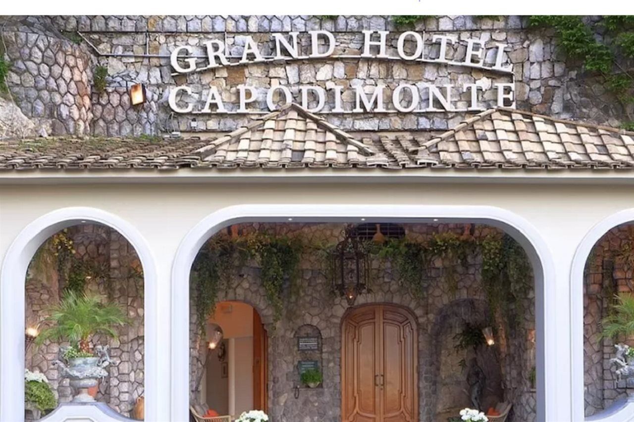 Grand Hotel Capodimonte Неаполь Экстерьер фото